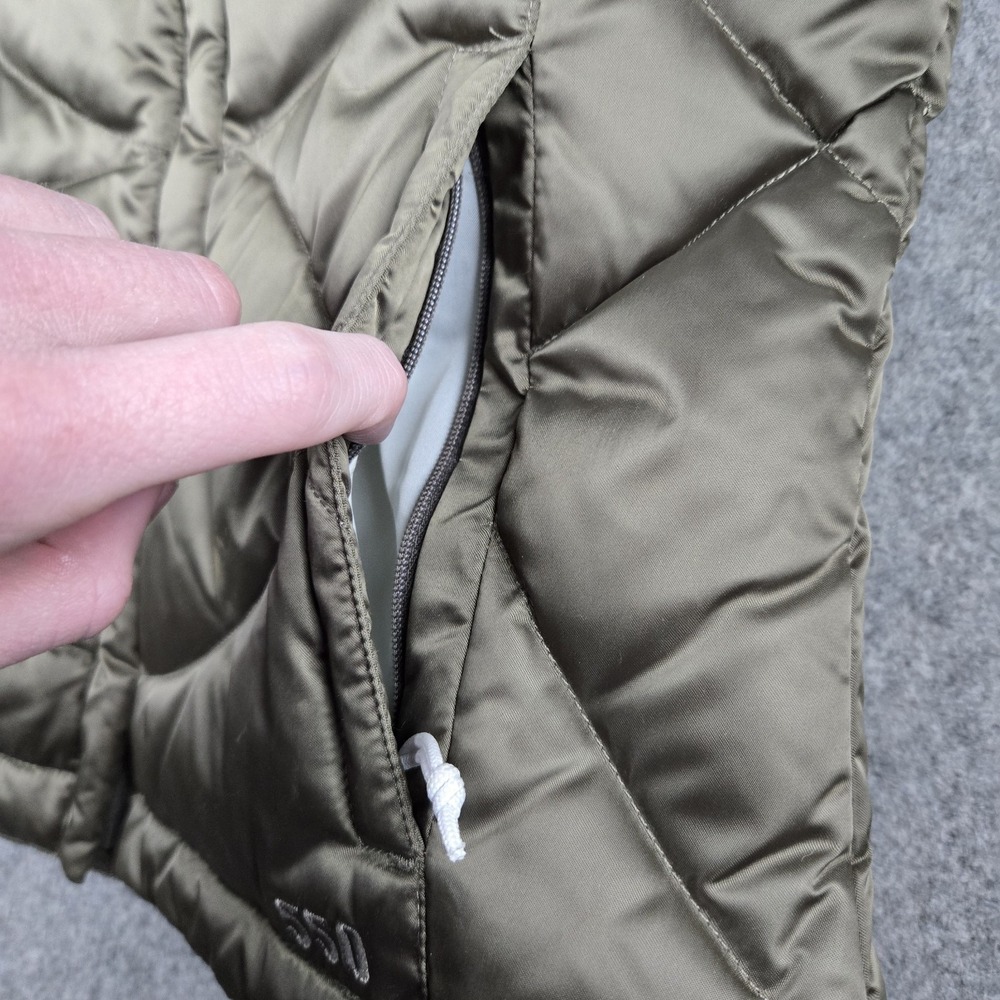 The‎ North Face Vest Womens XS Green 550 Down Fill Aconcagua Quilted Hiking - Picture 6 of 16